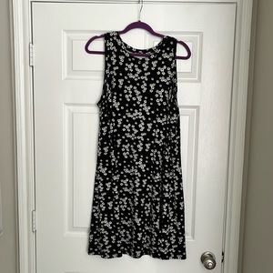Loft L sleeveless dress
